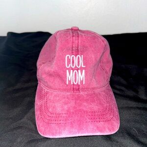 Maroon ‘Cool Mom’ Cap
